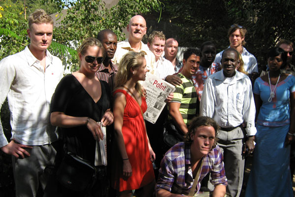 Norwegian Students Visit The Point 