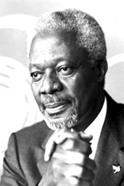 Kofi Annan Unhappy with African Leaders 