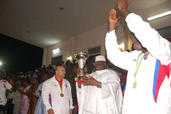 President Jammeh Presents Over D29 M to U-17