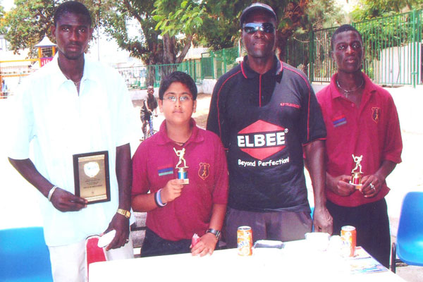 ICC Award Two Gambian U-13 Cricketers