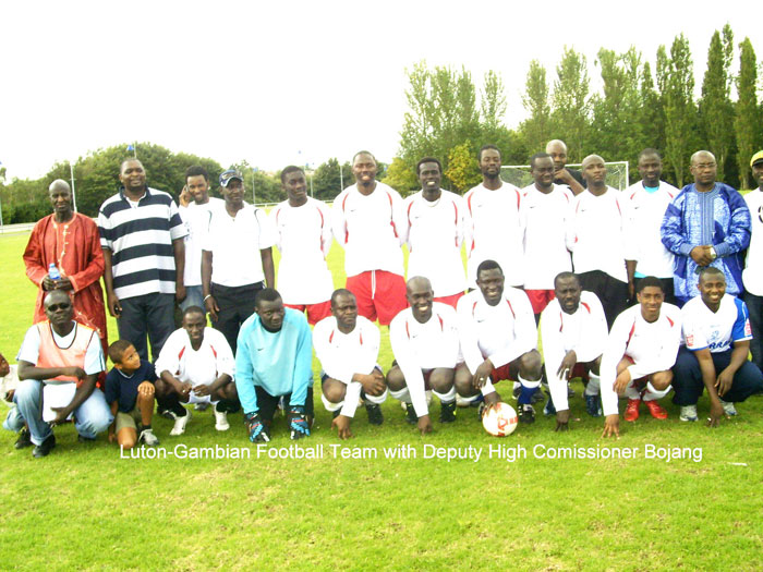 Zimbabwe Lift Luton/Gambia Summer Football Trophy