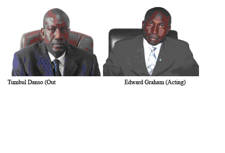 SSHFC's Tumbul Danso Fired