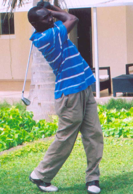 Double winners in Weekly Pros Golf Competition