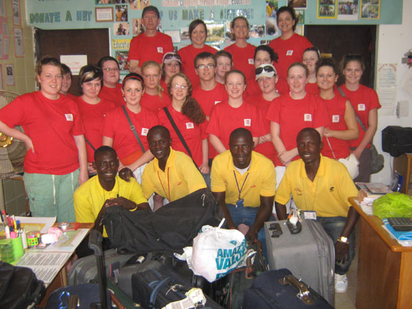 Gwent College medical students donates items