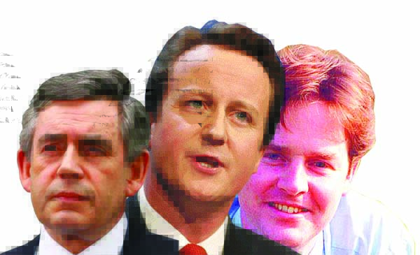 Cameroon leads in UK opinion polls