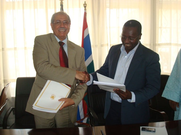 Gambia signs MOU with Libya