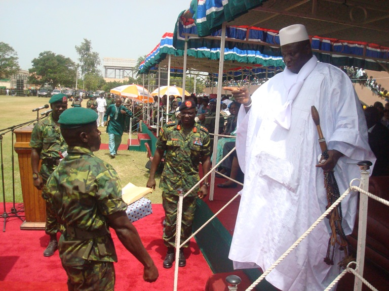 Jammeh talks tough on drugs