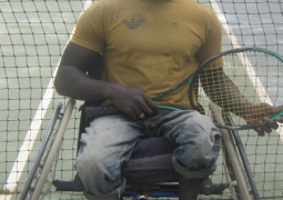 ousman sanyang disable tennis star