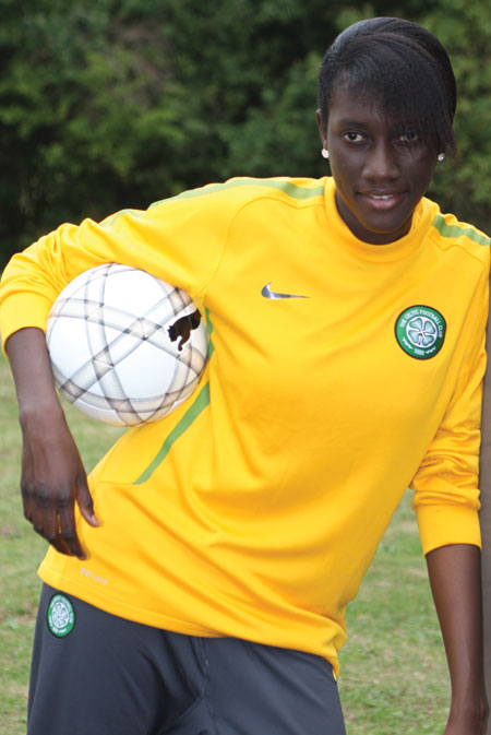Gambian female footballer to sign Celtic