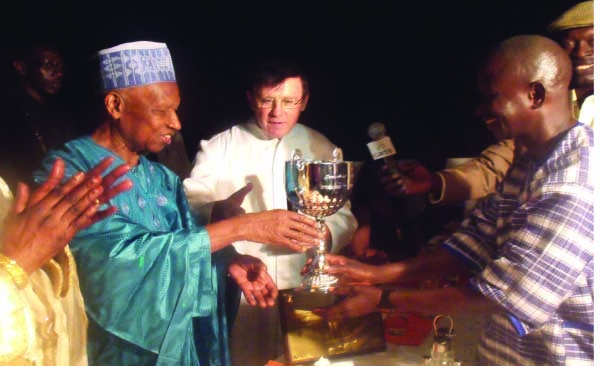 Sir Dawda, nine others receive awards