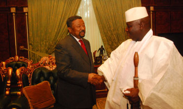 AU Chairman meets Jammeh over Guinea Bissau