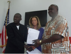Beakanyang observers present poll report to IEC, others