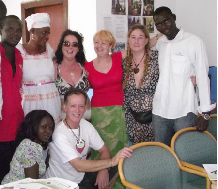 Karmic Angel team arrives Gambia to expand existing projects