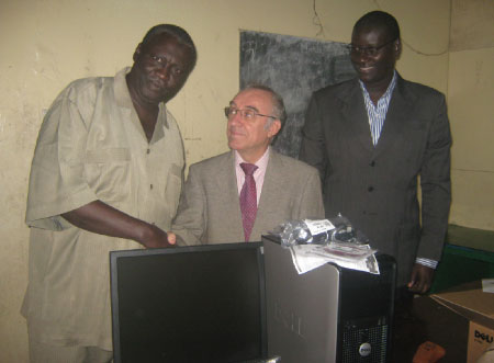 French Embassy donates Computer to The Point