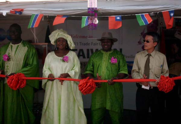 Charge d’ Affairs inaugurates Taiwan Trade Fair Pavilion