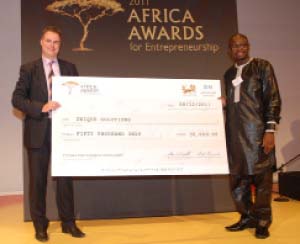 Unique Solutions is a winner at the Africa Awards for Entrepreneurship 