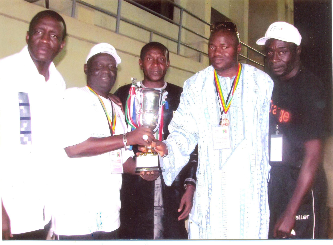 Gambia win ‘Most Disciplined Team’ Award in Zone II Veteran Tourney