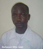 Baboucarr Mbye Saidy is new National Youth Parliament Speaker