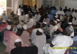 council of elders at the praying meeting