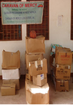 Caravan of Mercy boosts schools 