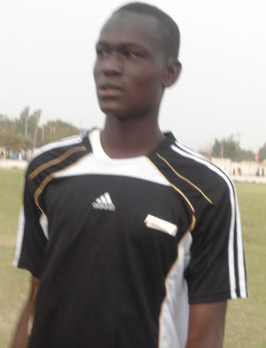 Gambian teenage sensational goalie delighted with top tier appearance