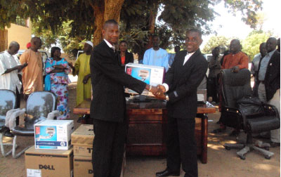 GEAPP donate office equipments to NGOs, Regional Agricultural Directorates