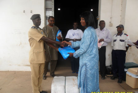 CRS presents LLINs to twenty-five institutions