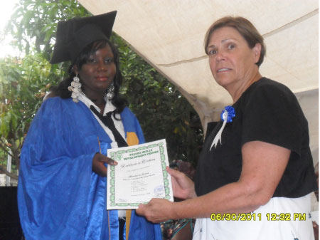 Fajara Skills Development Centre holds graduation