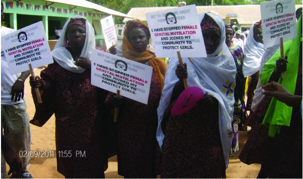 20 circumcisers drop knives, as Gamcotrap celebrates 3rd public declaration 