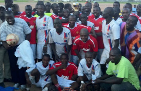 Gambia, Senegal Border Officers participated in football tourney