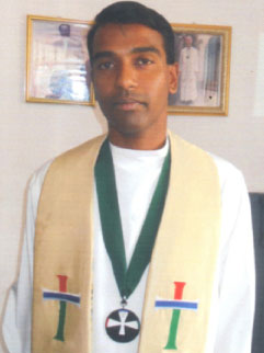 Rev. Dr. Mark A. Jason of the Methodist Church leaves The Gambia