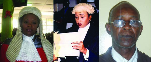 Former judicial officials discharged