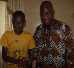 Steve Biko teenage sensation visits Youth and Sports Minister