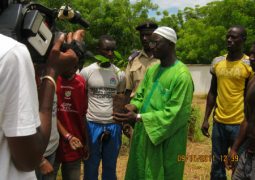 youth parliment on tree planting