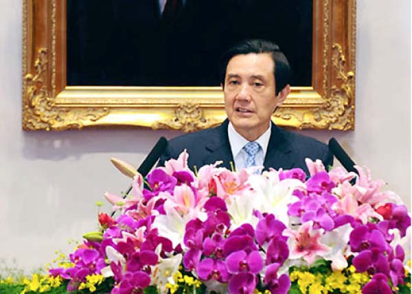Taiwan’s President Ma Ying-jeou re-elected