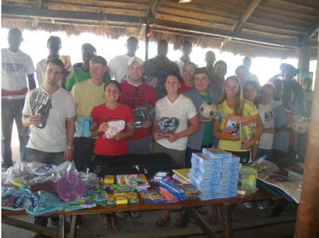 US college students donate $3,000, educational materials to Tendaba Schools