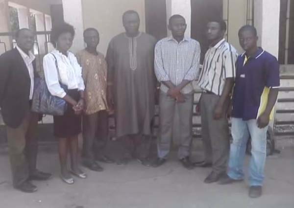 YJAG executive pays courtesy call on The Point Newspaper