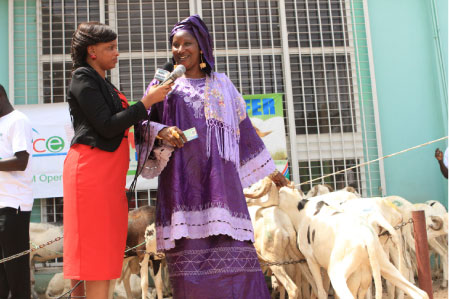 Gamcel gives Tobaski rams to lucky winners
