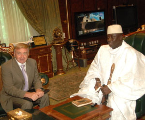 Russian Ambassador holds talks with President Jammeh