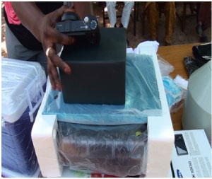 WAAPP presents laboratory equipment to NARI