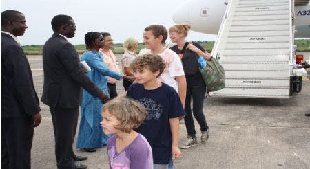 Thomas Cook airline arrives in Banjul with 211 tourists