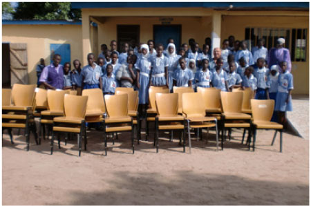 Wansee Nursery and Lower Basic School receives donation