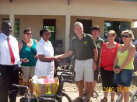 Belgium philanthropists donate medical items to Yundum Health Centre