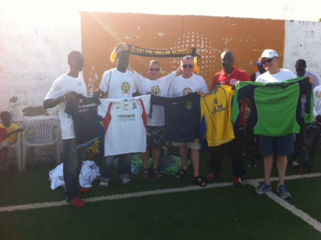 Blantyre Soccer Academy donates to Father Gough Academy