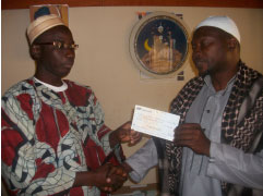BAC presents D100, 000 to Sutusinjang Arabic School
