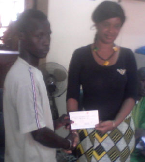 Gamcel presents D36,000 to Kombo Kerewan Sports Committee