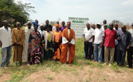 NARI officials visit farmers countrywide