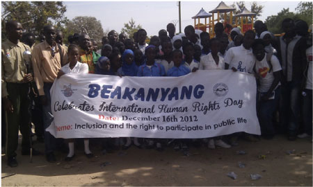 Beakanyang celebrates International Human Rights Day