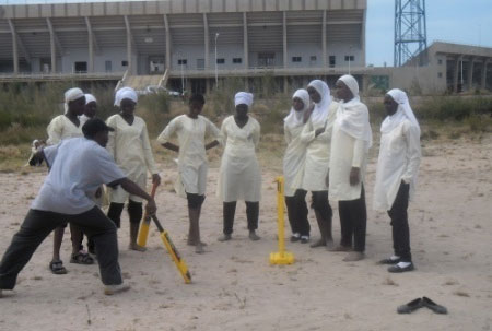 Coaching clinics for schools in Serrekunda, Brikama
