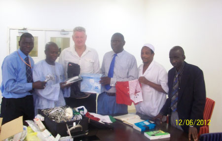 Serrekunda Major Hospital receives medical equipment